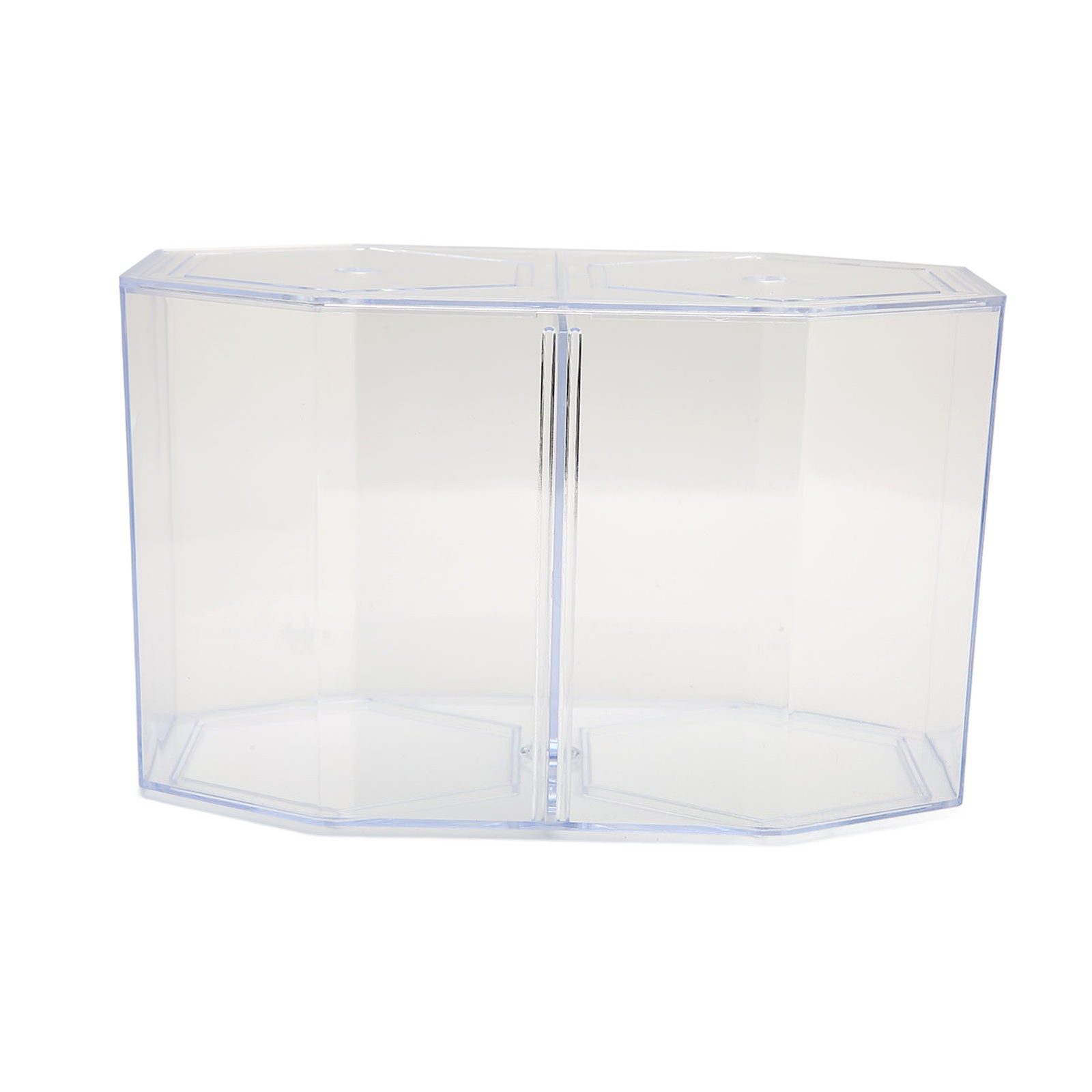 New Aquarium Fish Breeder Box Multipurpose Octagonal 2 Sections Fish Breeder Box
