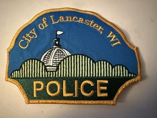 Wisconsin Police Lancaster Police Dept WI Police Patch