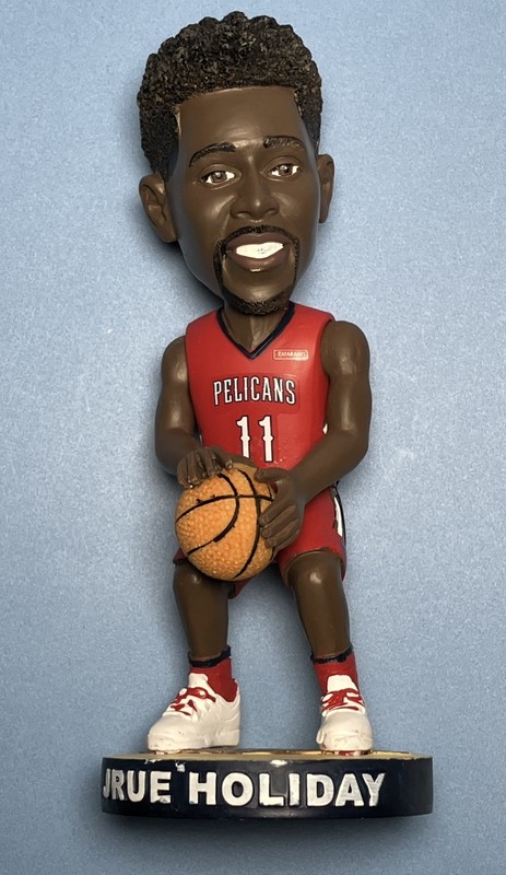 Jrue Holiday New Orleans Pelicans Bobblehead NEW In original box amazing colors