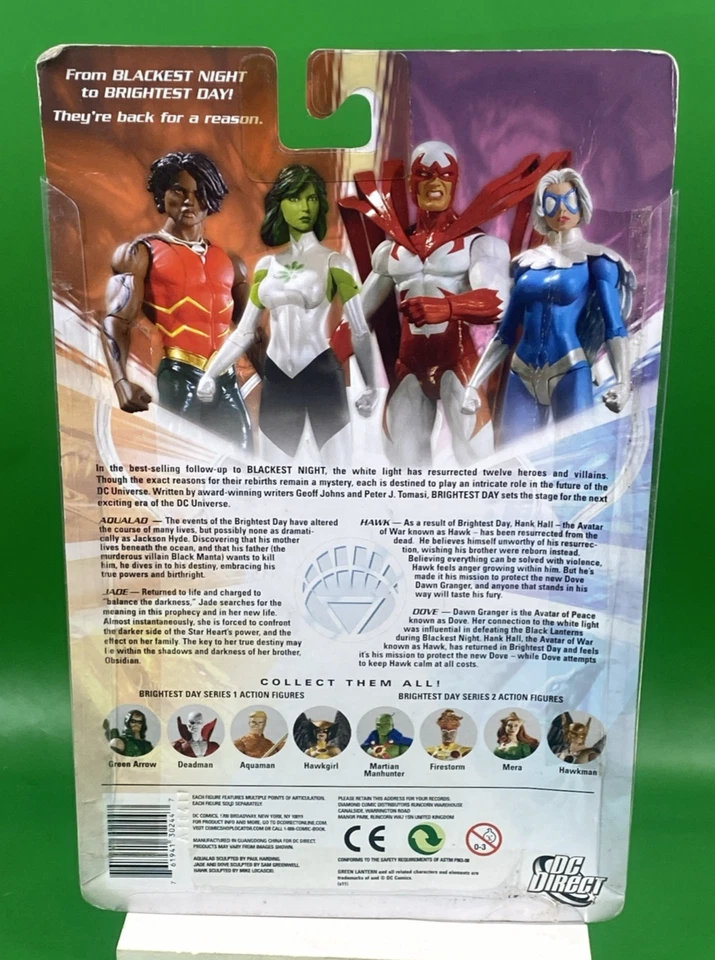 DC Direct Jade Series 3 Action Figures Brightest Day - Image 4 of 4
