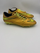 Nike Hypervenom Phantom Neymar Limited Edition I FG Gold Football Soccer Cleats 