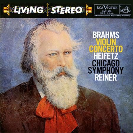 Fritz Reiner Brahms Violin Concerto Jascha Heifetz (180g LP)