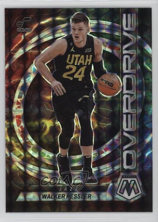 2022-23 Panini Mosaic Overdrive Walker Kessler #17 11ng