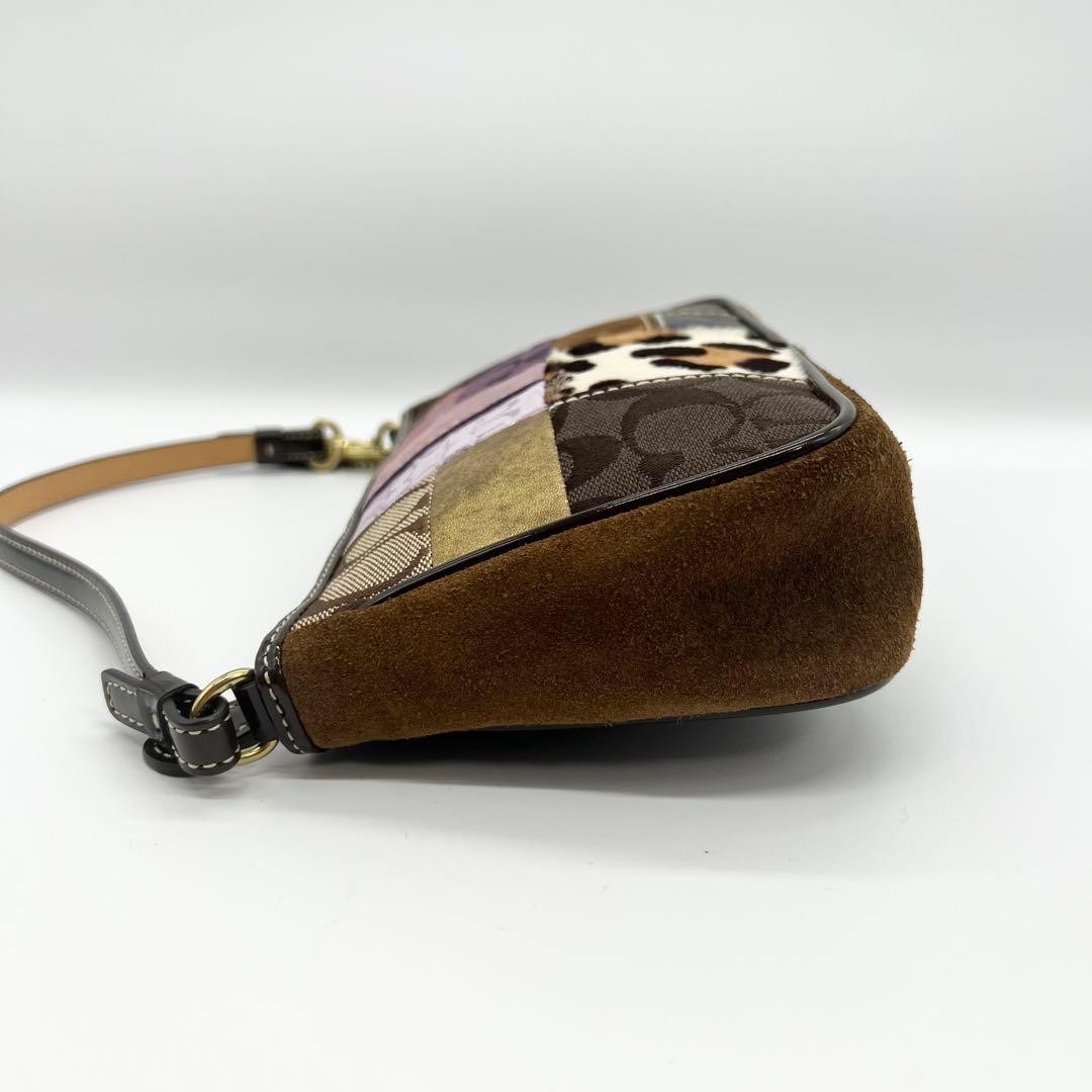 Coach Patchwork Accessory Pouch Handbag 7071 Y2K … - image 6