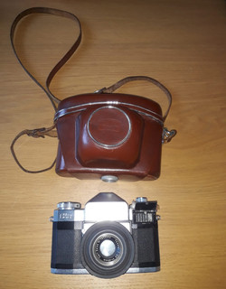 alte Kamera Zeiss Ikon Contaflex Baujahr ca. Ende der 1950er Anfang 1960er