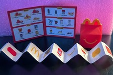 Lil McDonald's 2025 Mini Happy Meal Box Toy Only, No Box, Brand New W Stickers