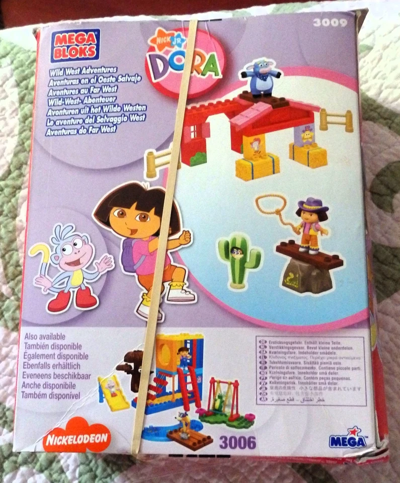 Mega Bloks Dora The Explorer Wild West Adventures 18 Pieces (3009) - Image 2 of 2