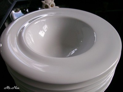 Rosenthal studio-line in.gredienti ''Giro'' weiss 6 Neue Teller tief  22 cm NEU