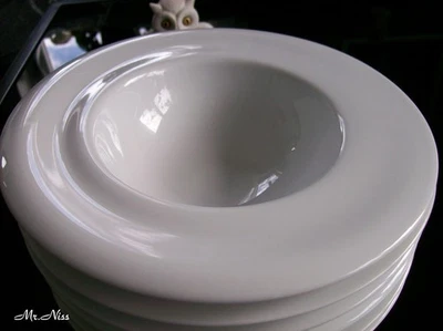 Rosenthal studio-line in.gredienti "Giro" weiss 6 Neue Teller tief  22 cm NEU - Bild 1 von 4