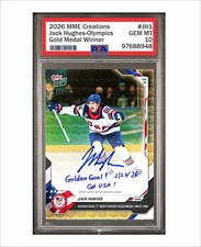 #1408 Jack Hughes Gold 8x10 Glossy Photo - Fast-Secure Shipping