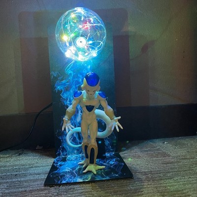 Dragon Ball Z Frieza Final Form Transform Anime Model LED Lamp 7'' Action Figure