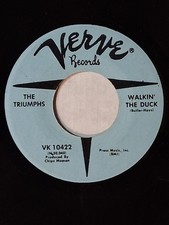 northern soul  THE TRIUMPHS  Walkin' The Duck / Turn Out The Light   VERVE 10422
