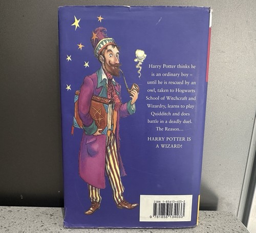 Harry Potter The Philosopher's Stone 1st First Edition 7th Print Ted Smart HB - Picture 2 of 7
