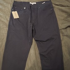 NWT Collars  Co CEO 5 Pocket Pants Mens 32Wx30L Navy Chino Stretch Pants
