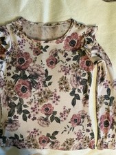 Pullover Damen Rosenmuster Gr. 40