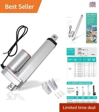 Heavy Duty 4 inch Linear Actuator 330 lbs Waterproof Outdoor Use