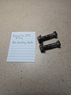 Husqvarna 235 X-TORQ Chainsaw Bar Studs With Nuts