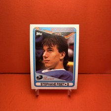 1990-91 Topps Stephane Fiset #312 Rookie RC EX🦄
