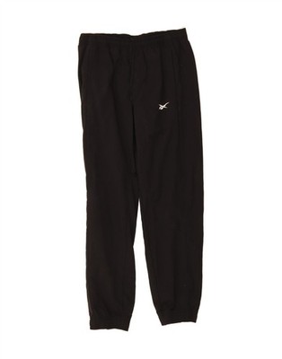REEBOK Mens Tracksuit Trousers Joggers Medium  Black Polyester CO04