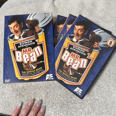 Mr Bean The Whole Bean DVD Box Set Rowan Atkinson 14 Episodes A&E 3 Volumes