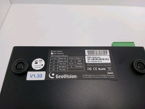 GeoVision GV-LX4C3V Compact DVR 4 CH-Tested Fully Functioning - Bild 4 von 7