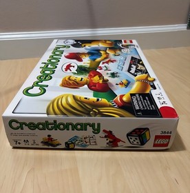 LEGO Creationary Board Game 3844 Set - Retired Open Box, 100% Complete