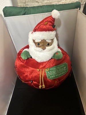 2021 Gemmy Animated Santa Tested And Works! With Brand New Batteries JZ32