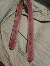Western Saddle Replacement Leather Pieces (2)