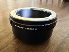 Fotasy Lens Adapter Olympus OM to Canon EOS M 
