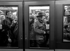 Fine Art Photography 5x7, 8x10, 11x14, 16x20 - Paris, France Metro Street
