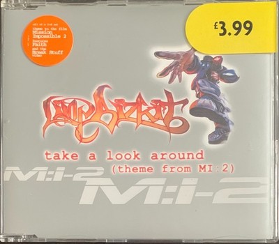 LIMP BIZKIT UK ENHANCED CD SINGLE TAKE A LOOK AROUND (THEME FROM MI:2) FAITH