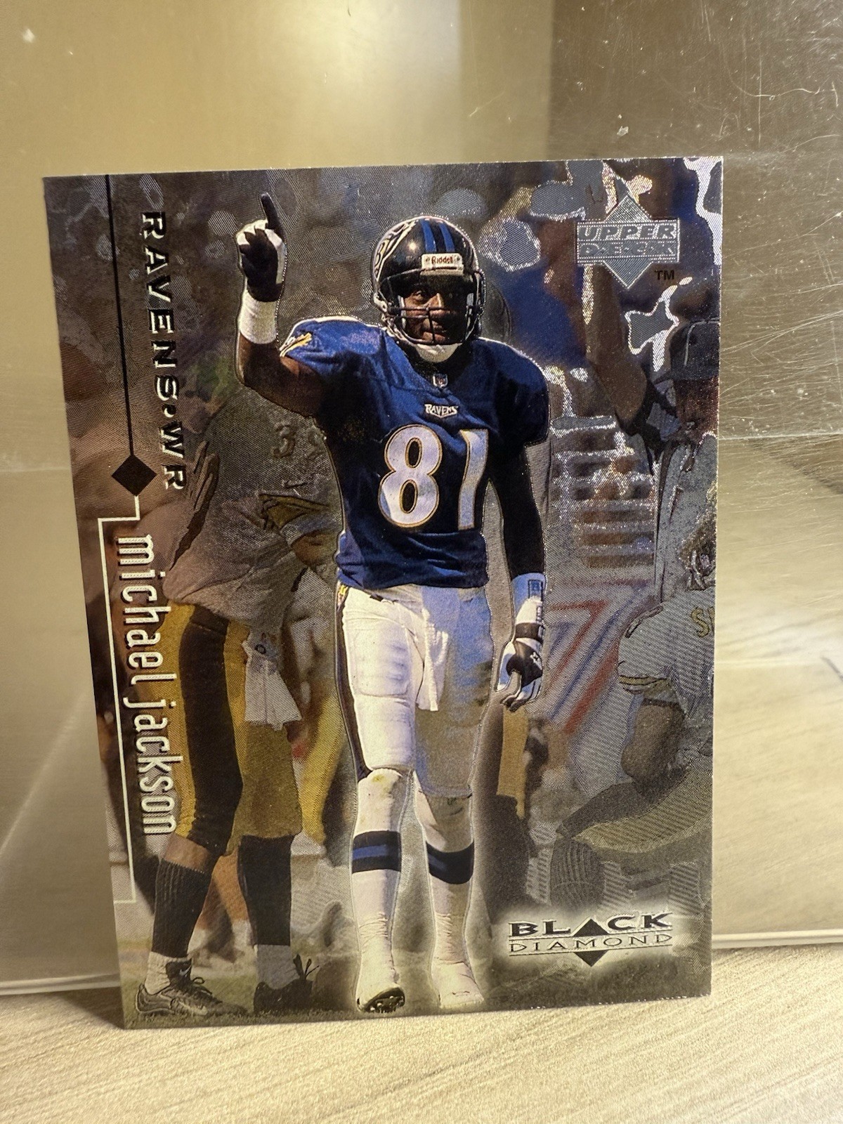 1998 Upper Deck Black Diamond Rookie Edition Michael Jackson #9