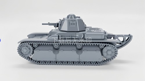 Impresión 3D Modelo 1/72 Tanque Ligero Francés Renault R40 Tanque Modelo Sin Pintar - Imagen 2 de 7