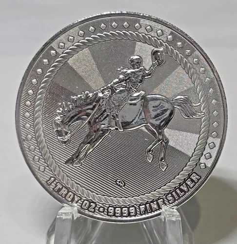 3 x 1 oz Silver Rounds - Icons of the West Combo Pack .9999 Silver Rounds