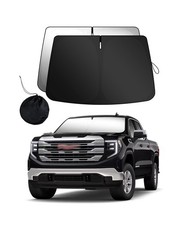 Front Windshield Sunshade Compatible with 2019-2024 Sierra 1500 2500 35...