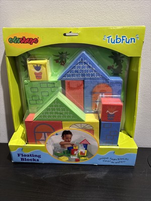 16pc edushape TubFun Floating Blocks 18+ months - New