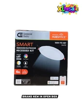 Commercial Smart RGB+W LED Recessed Kit Ultra Slim White 6" 1005772467