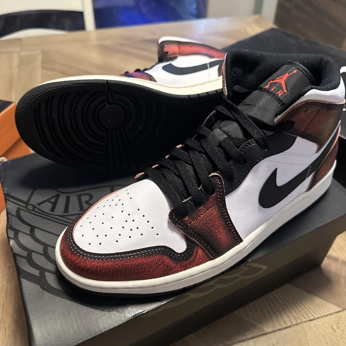 Jordan 1 SE Mid Wear-Away for Sale - Authenticity Guaranteed - eBay