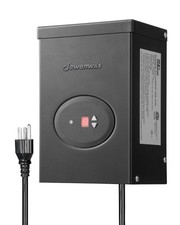 DEWENWILS 200WLow Voltage Landscape Transformer, W/ Timer and Photocell Sensor