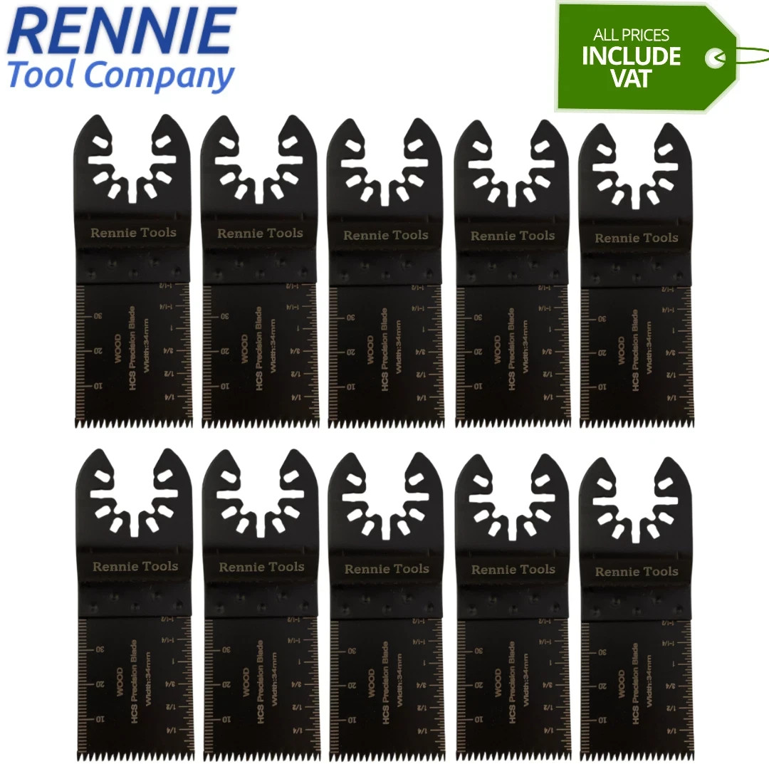 35mm Wide COARSE Oscillating Multi Tool Blade For Wood For Dewalt Makita Etc