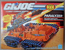 G.I.Joe Paralyzer Cobra Command Weapon Hasbro 6217 Brand New Unique