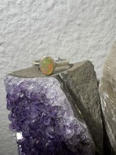 Dainty Ethiopian Opal Ring