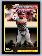 #41 Ivan Rodriguez 1992 Topps McDonald's Baseball's Best Texas Rangers
