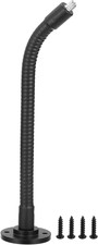 6 Gooseneck, 1/4-20 Female to Male Thread Metal Universal Hose Flexible Arm...