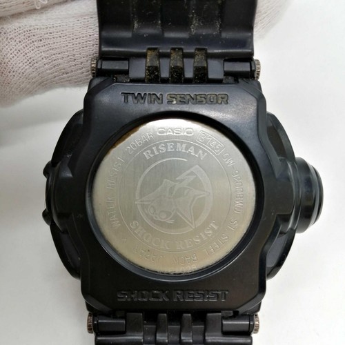 G SHOCK RISEMAN Solar Radio Wave Model No. GW 9200BWJ CASIO - Picture 7 of 11