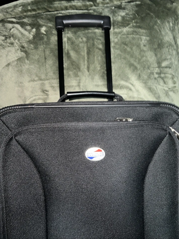 American Tourister 21" Carry-On Luggage - Black(A9) - Image 2 of 4