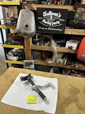Harley Sportster Factory Forward Control Brake Pedal Assembly Foot Peg Custom 01