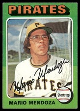 1975 Topps #457 Mario Mendoza
