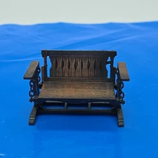Doll House Furniture 1976 Minature Porch Swing Durham Industries No 35