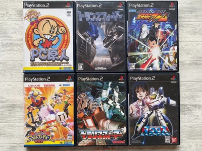 SONY PS2 PC Genjin & World Fighters & Transformers & Astro Boy & Macross Set